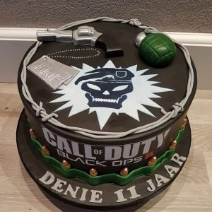 Call of Duty taart | hippetaarten.nl