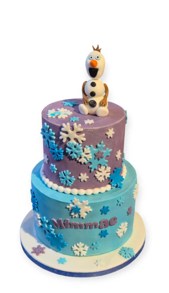 Magische Frozen Taart met IJssterren | HippeTaarten.nl | deheerlijketaart.nl