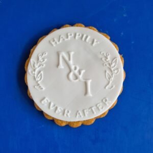 Koekje met eigen initialen