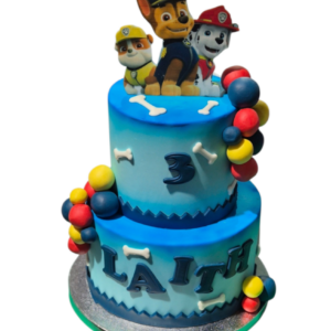 Paw Patrol taart 1 | hippetaarten.nl | deheerlijketaart.nl