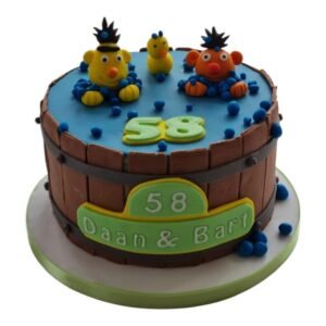 Bert en Ernie taart | hippetaarten.nl